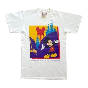 Vintage Walt Disney World Mickey Mouse Graphic Tee